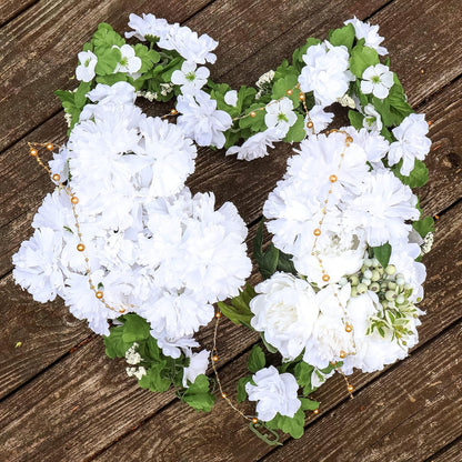 3-Piece Green Floral Foam Block Set