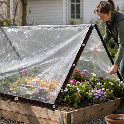 10x13FT Waterproof PE Rain Cloth